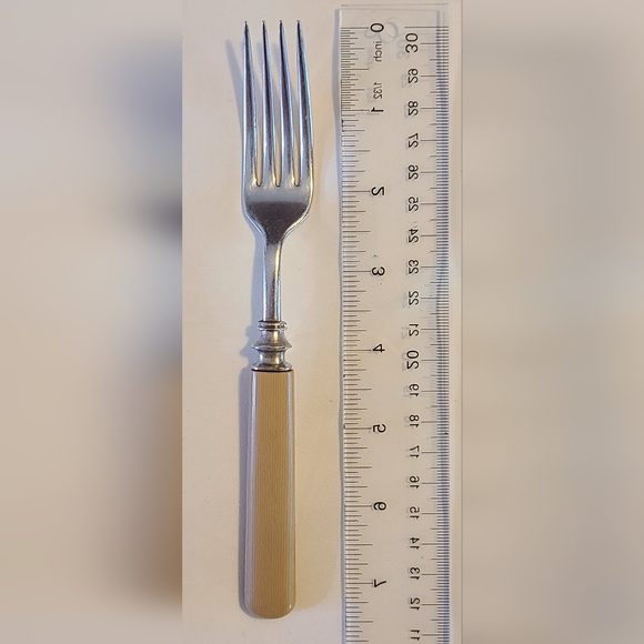 1900-1920 Set of 6 Antique Dinner Forks - Picture 3 of 6